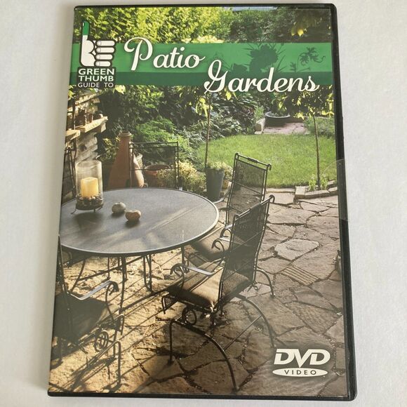 Green Thumb Guide Patio Gardens DVD Video Container Gardening Shrubs Roses Walls - Picture 2 of 6